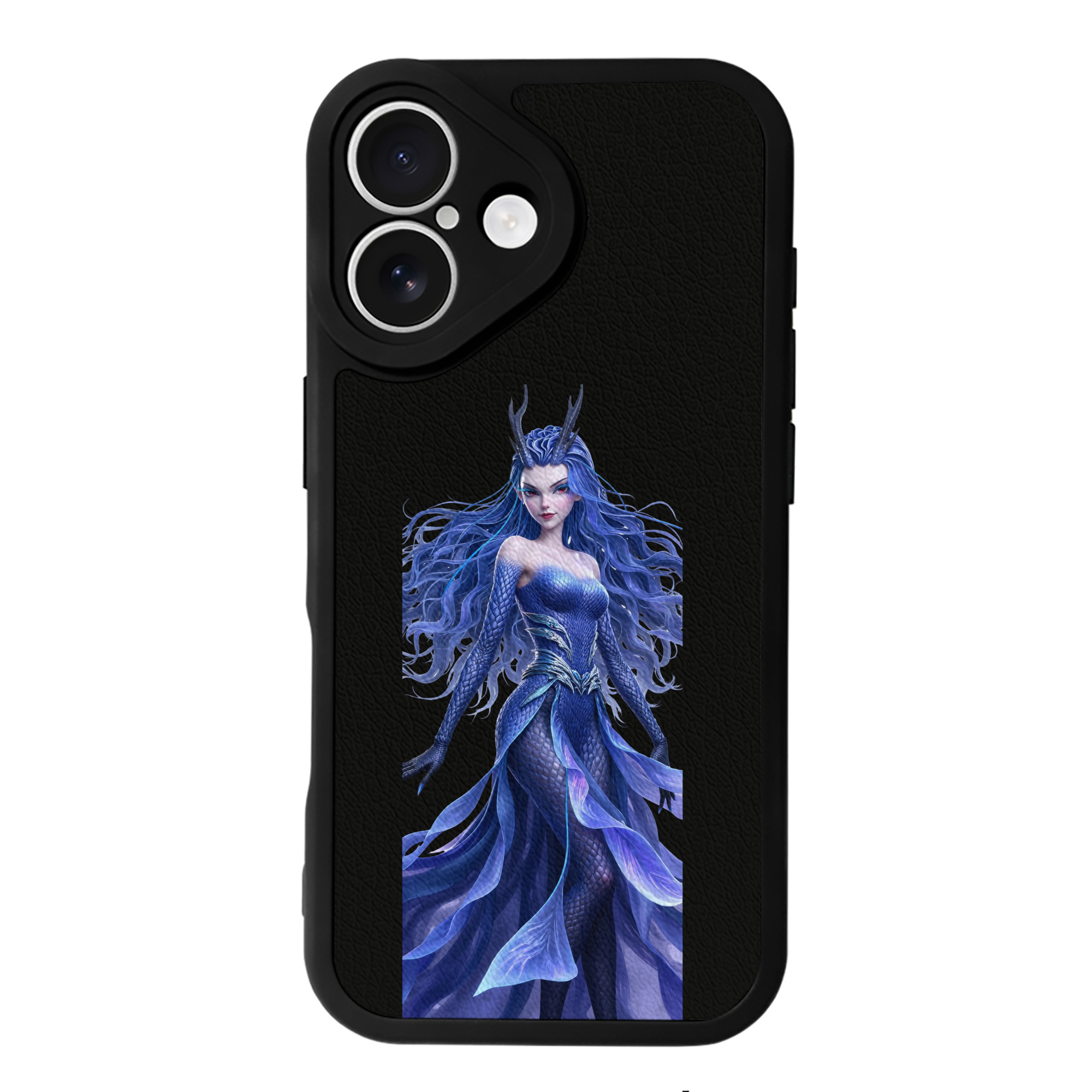 （画像用） Ne Zha 2 ナタ 魔童の大暴れ 【iPhone 16シリーズ対応】シリコンスマホケース（レザー調） 材質：シリコン